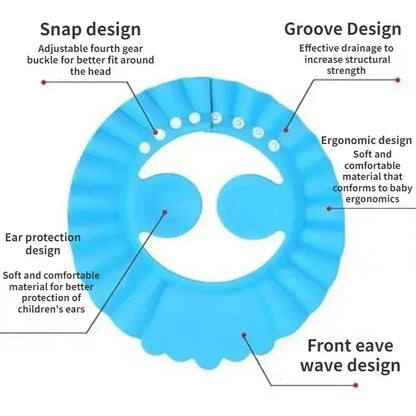 Children's Eye and Ear Protection Bath Visor