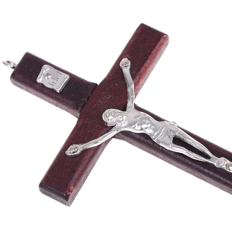 Wooden Christian Cross/Crucifix for Wall Hanging