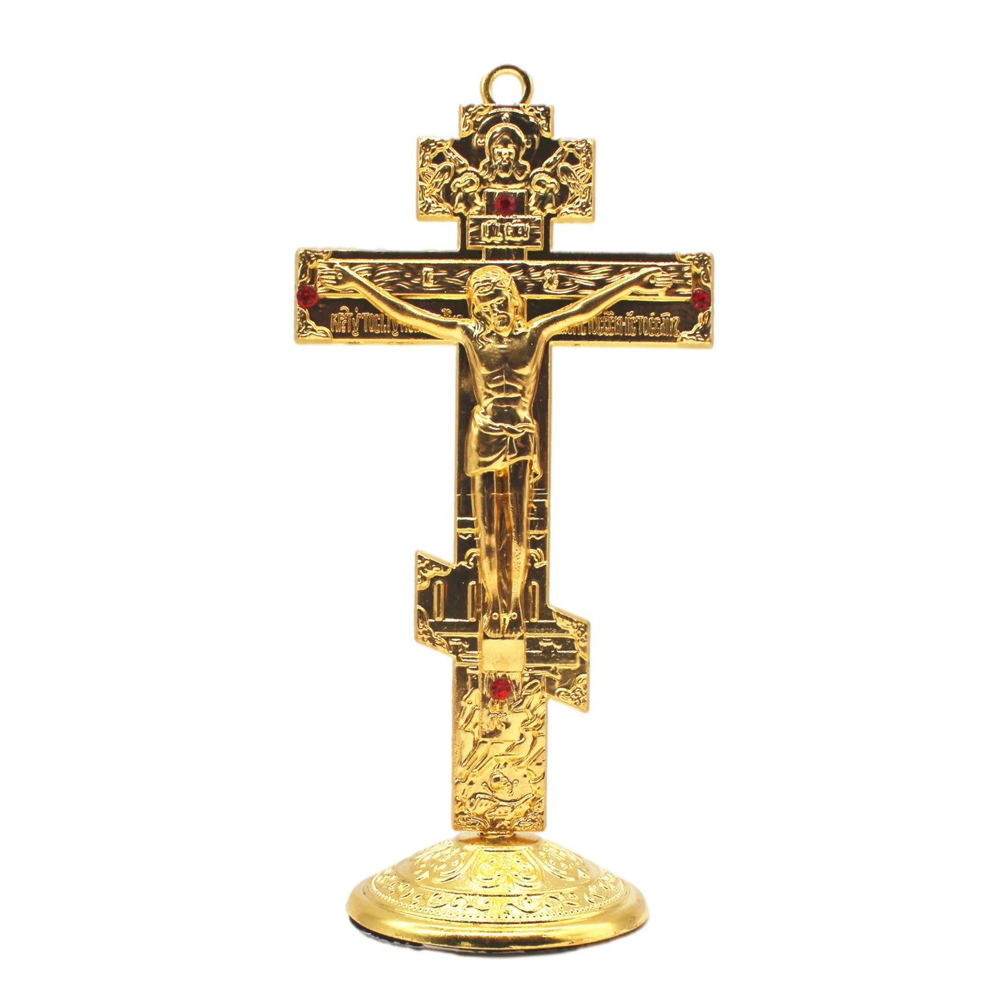 Orthodox Cross w/stand Home Decoration