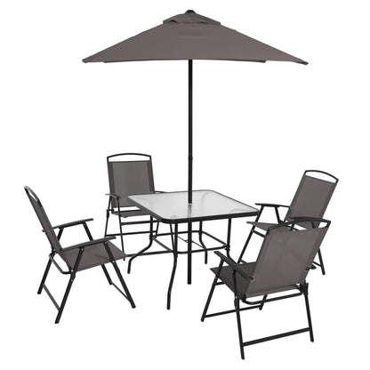 6 Piece Outdoor Patio Dining Set